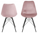 Stol \'Eris\' - Rosa/Sort