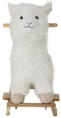 Gynghest \'Rocking Lama\' - Hvid