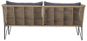 Sofa \'Mundo\' - Natur/Grå