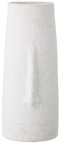Vase \'Deco\' - Hvid/Terracotta