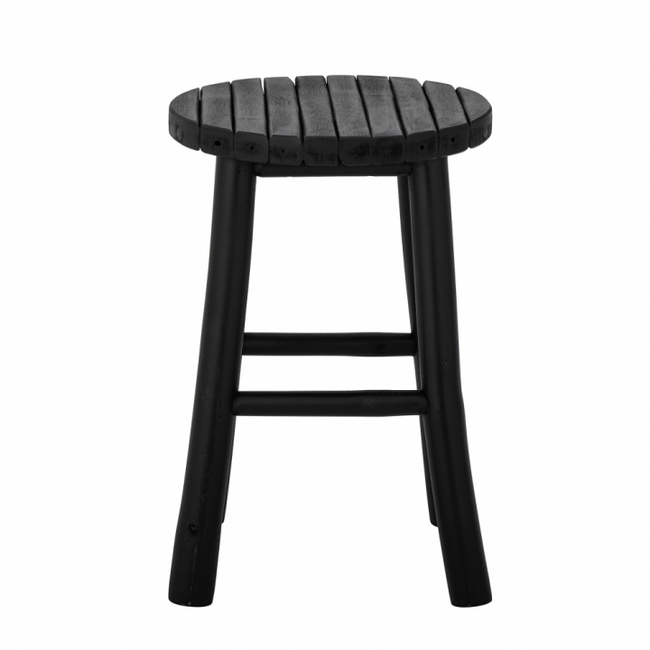 Pall \'Bilbo\' 30cm Rundt - Sort i gruppen Møbler / Sidde møbler / Paller hos Reforma (82053720)