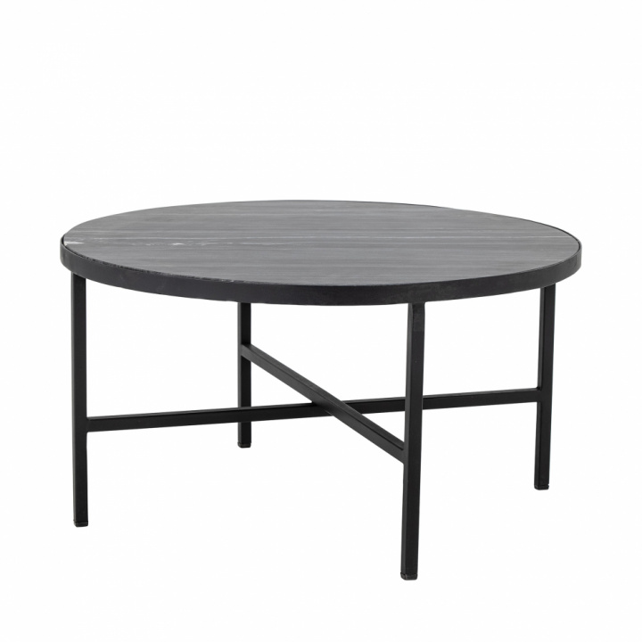 Sofabord \'Estelle\' 76cm Rund - Grå/Marmor i gruppen Møbler hos Reforma (82057281)