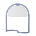 Bordlampe \'Favour\' 24.5cm Rund - Blå
