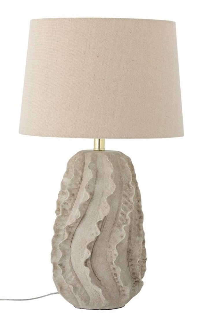Lampe \'Natika\' - Beige i gruppen Belysning / Lamper / Bordlamper hos Reforma (82068056)