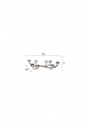 Lysestage \'Sento\' - Sort