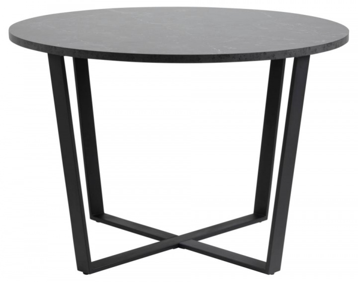 Spisebord \'Filipstad\' - Sort i gruppen Møbler / Bord / Runde spiseborde hos Reforma (85738)