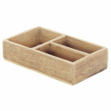 Vintage Trækasse \'3 Trays\' - Træ