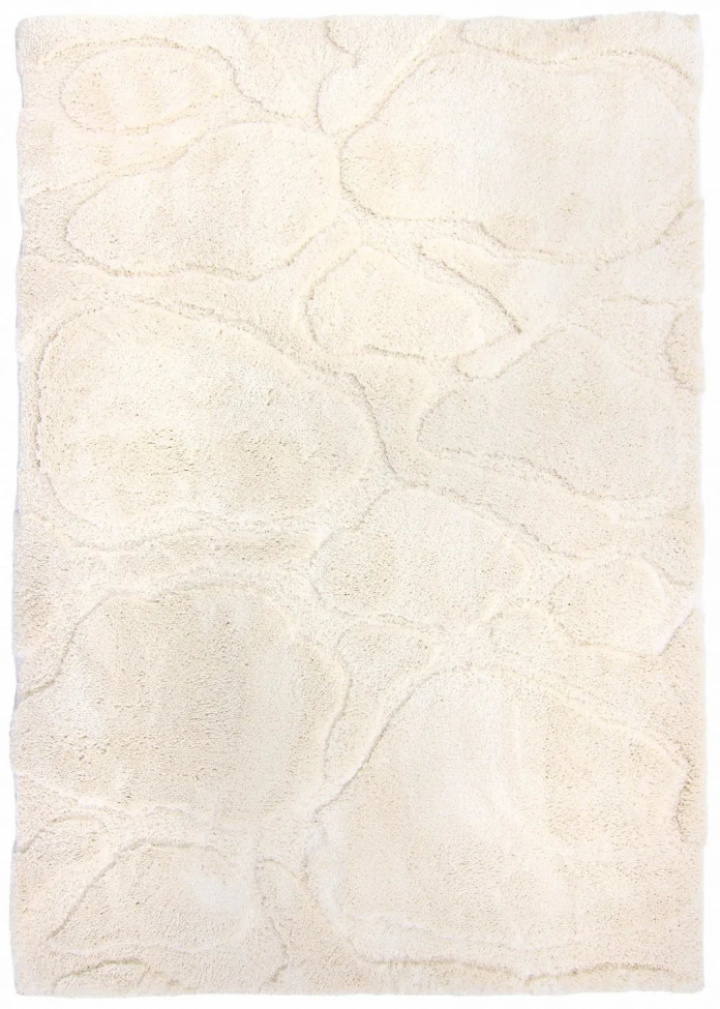 Gulvtæppe \'Mabel\' 120x180cm - Hvid i gruppen Indretning / Tæpper / Ryamåtter hos Reforma (8683934424610)