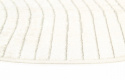 Rund Tæppe \'Devon\' 280cm - Cream