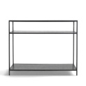 Aflastningsbord \'Hydra\' 120cm - Sort/Gr&aring;