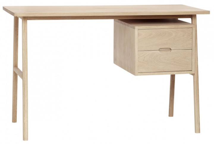 Skrivebord \'Architect\' - Hvidpigmenteret Eg i gruppen Møbler / Bord / Skriveborde hos Reforma (880503F)