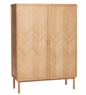 Garderobe \'Herringbone\' - Natur