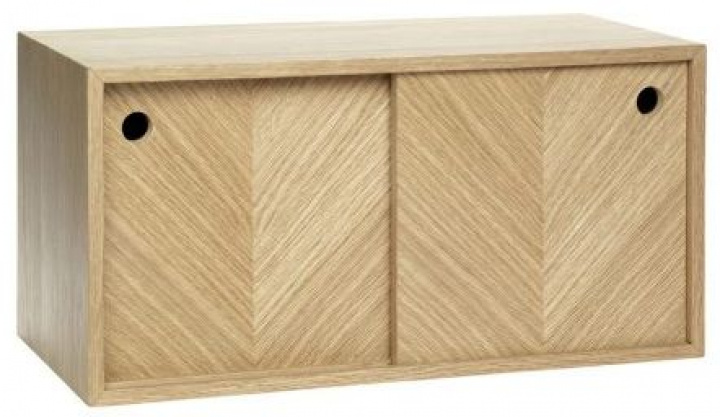 Hylde \'Herringbone\' - Natur i gruppen Møbler / Hylder & opbevaring / Væghylder hos Reforma (880803F)
