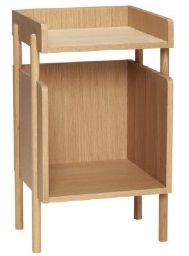Sengebord \'Archive\' - Natur i gruppen Møbler / Bord / Sengeborde hos Reforma (880914F)
