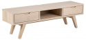 TV-Bænk \'Cefal\' - Natur/Hvid