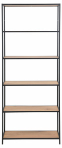 Bogreol \'Hydra\' 77cm - Sort