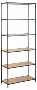 Bogreol \'Hydra\' 77cm - Sort