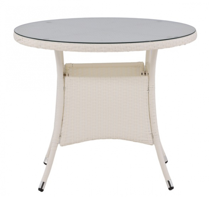 Bord \'Skövde\' - Hvid i gruppen Møbler / Havemøbler / Havebord hos Reforma (9230-010)