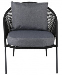 Lænestol \'Lugnet\' - Sort