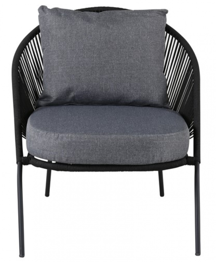 Lænestol \'Lugnet\' - Sort i gruppen Møbler / Havemøbler / Ude-stole hos Reforma (9317-022)