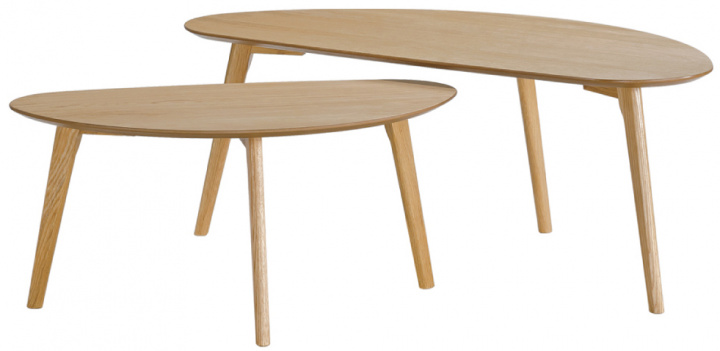 Sofabord \'Nagano\' 2 dele - Eg i gruppen Møbler / Bord / Sofabord hos Reforma (9360-2 oak)