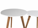 Sofabord \'Lycke\' 2 dele - Hvid