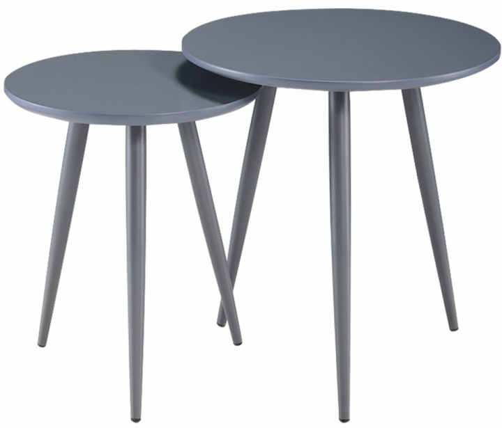 Sofabord \'Copenhagen\' 2 dele - Grå i gruppen Møbler / Bord hos Reforma (9364-GREY)