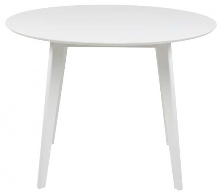 Spisebord \'Ärsjö\' Rund 105cm - Hvid i gruppen Møbler / Bord / Runde spiseborde hos Reforma (94284)