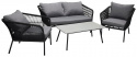 Sofa gruppe \'Gaeta\' - Sort