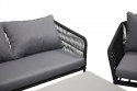Sofa gruppe \'Gaeta\' - Sort