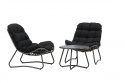 Loungesæt \'Siro\' - Sort