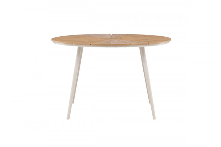 Spisebord \'San Vito\' 120x74cm - Beige i gruppen Møbler / Havemøbler / Havebord hos Reforma (9808-222)