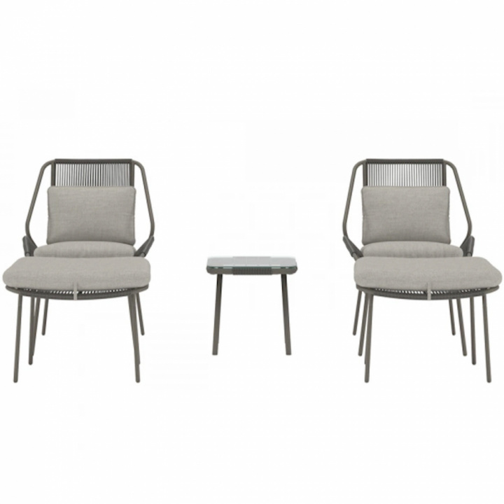 Loungesæt \'Zakynthos\' - brun i gruppen Sofaer & Dagbede hos Reforma (9877-103)