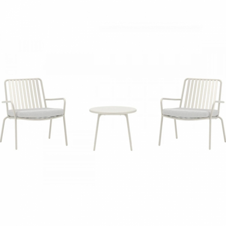 Loungesæt \'Mykonos\' - beige i gruppen Møbler / Havemøbler / Ude-stole hos Reforma (9878-222)