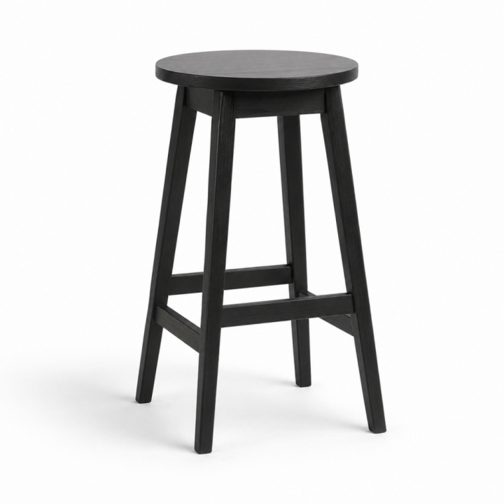 Barstol \'Ella\' - Sort i gruppen Møbler / Sidde møbler / Barstole hos Reforma (99-black)