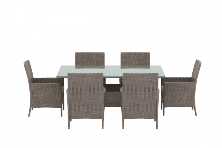 Spisesæt \'Lefkas\' – brun i gruppen Nyheder hos Reforma (9900-600)