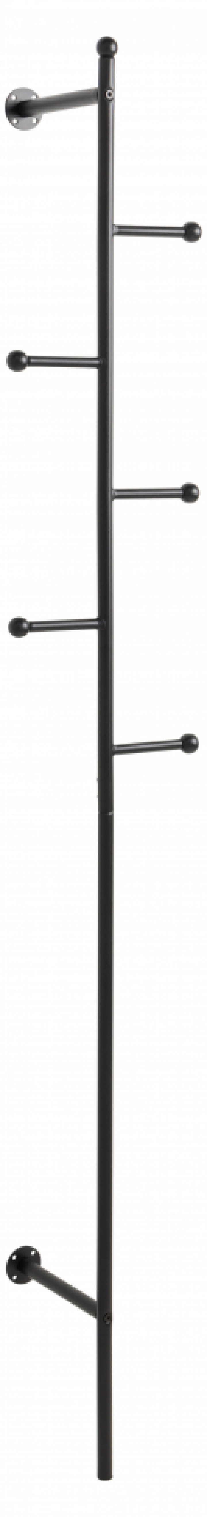 Tøjstativ \'Ljusdal\' 24cm - Sort i gruppen Møbler / Hylder & opbevaring / Tøjstativer hos Reforma (99070)