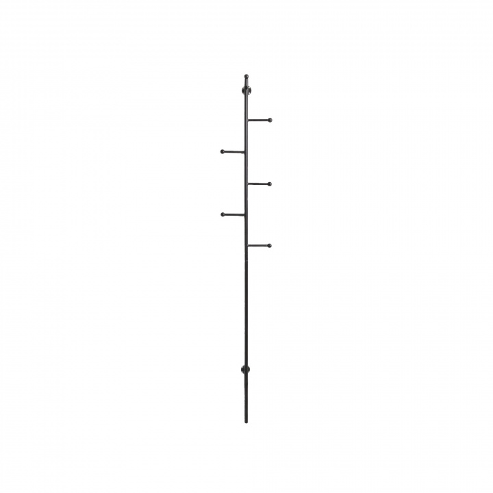 Tøjstativ \'Ljusdal\' 24cm - Sort i gruppen Møbler / Hylder & opbevaring / Tøjstativer hos Reforma (99070)