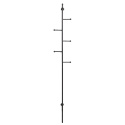 Tøjstativ \'Ljusdal\' 24cm - Sort