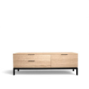 TV-b&aelig;nk \'Grant\' - Eg/Jern