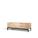 TV-b&aelig;nk \'Grant\' - Eg/Jern