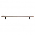 Væghylde \'Factory\' 120cm - Natur