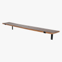 Væghylde \'Factory\' 120cm - Natur