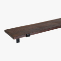 Væghylde \'Factory\' 80cm - Natur