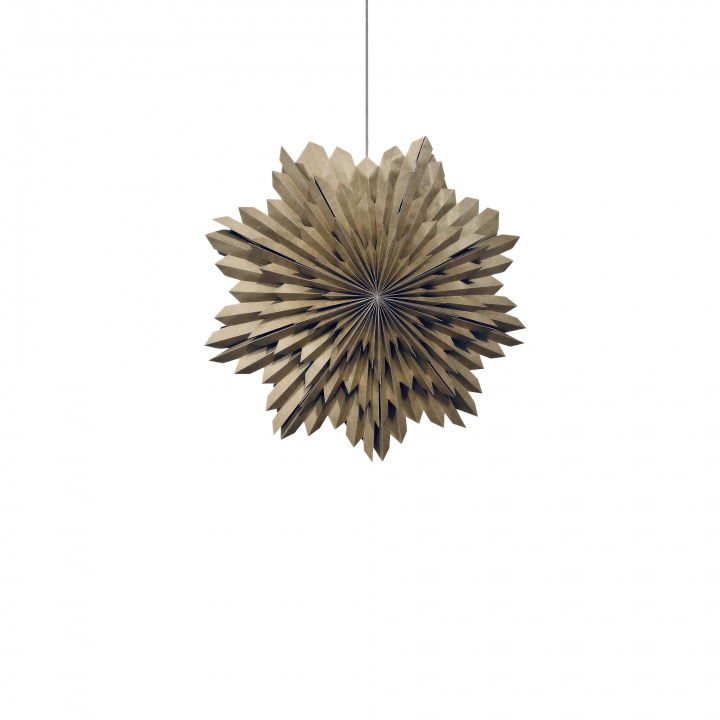 Adventsstjerne \'Oslo\' 80cm - Brun i gruppen Belysning / Lamper / Julebelysning hos Reforma (ADST-brown)