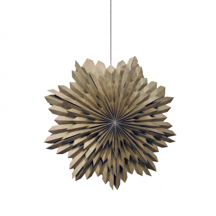 Adventsstjerne \'Oslo\' 80cm - Brun i gruppen Belysning / Lamper / Julebelysning hos Reforma (ADST-brown)