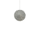 Adventsstjerne \'Lotus\' 60cm - Hvid