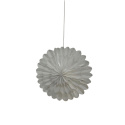 Adventsstjerne \'Lotus\' 60cm - Hvid