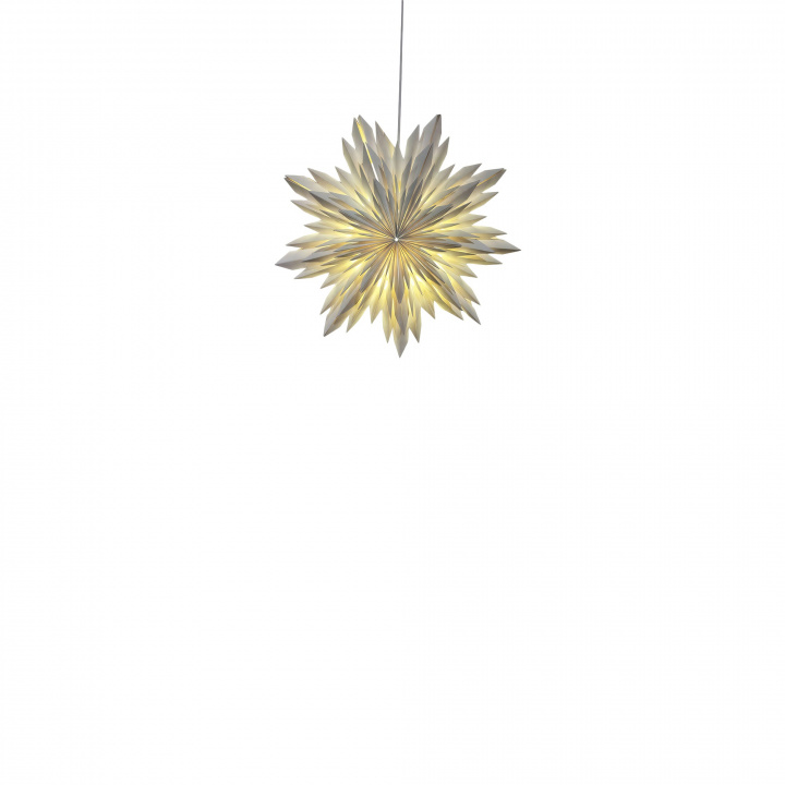 Adventsstjerne \'Oslo\' 45cm - Hvid i gruppen Belysning / Lamper / Julebelysning hos Reforma (ADST-white)