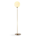 Gulvlampe \'Creme Satin\' - Messing